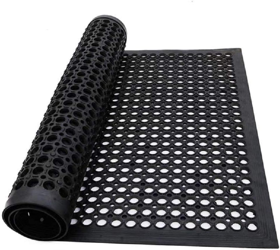 Bar Mat Rubber - Rubber Floor Mat 3x5FT Anti Fatigue