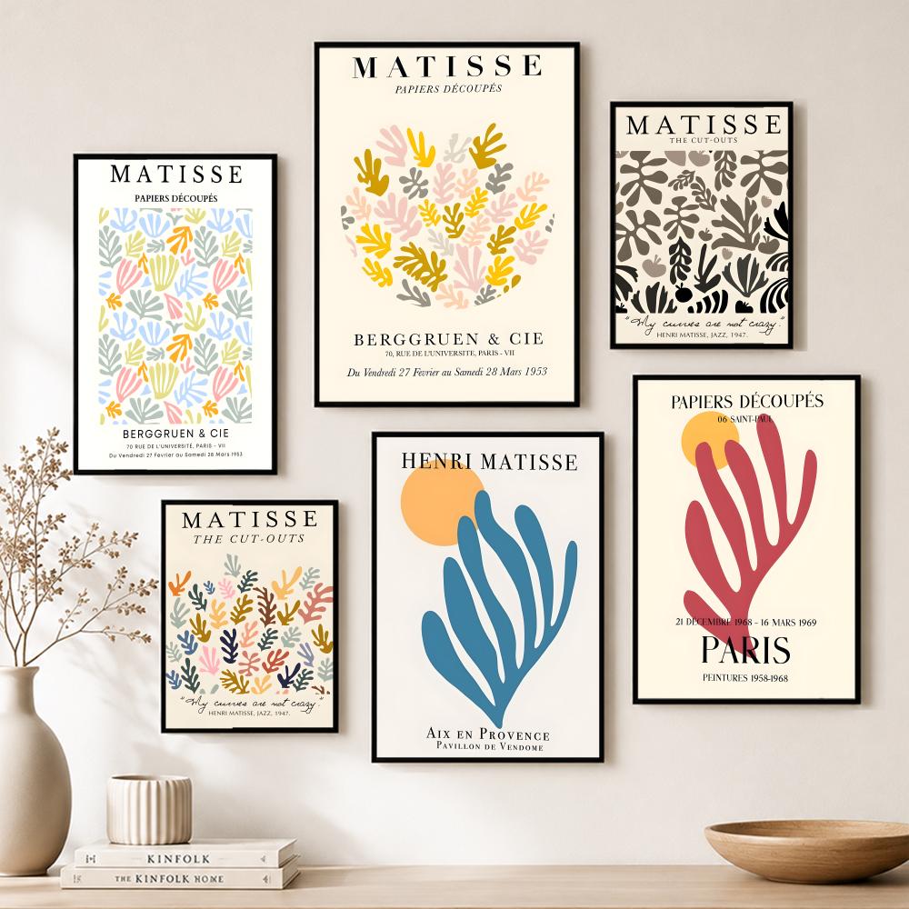 Home Bar And Theater - Artist H-Henri Matisse Poster Paper Wall