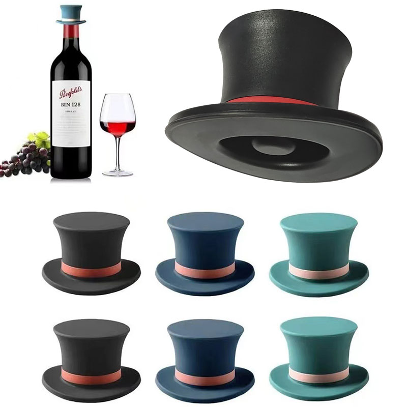 Wine Preservation Pump - Silicone Champagne Wine Beer Bottle Cork