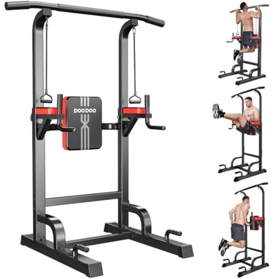 Home Bar And Gym - Power Tower Dip Station Pull Up