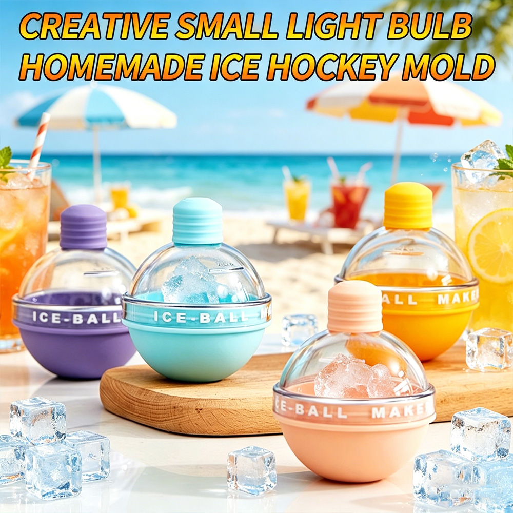 Ice Mold Sphere - Multi-Purpose Silicone Sphere Ice Cube Mold,