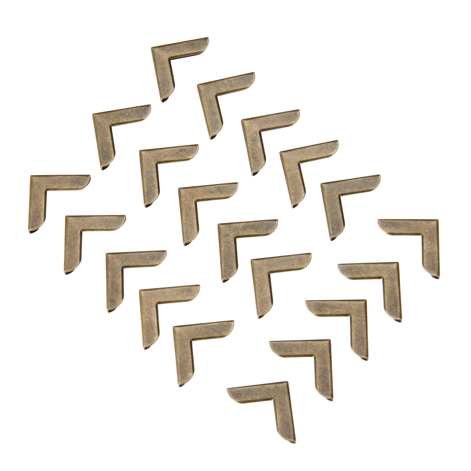 Bar Cart Gold - 20PCS 20*20mm Antique Bronze/Silver/Gold Right-angle Corner