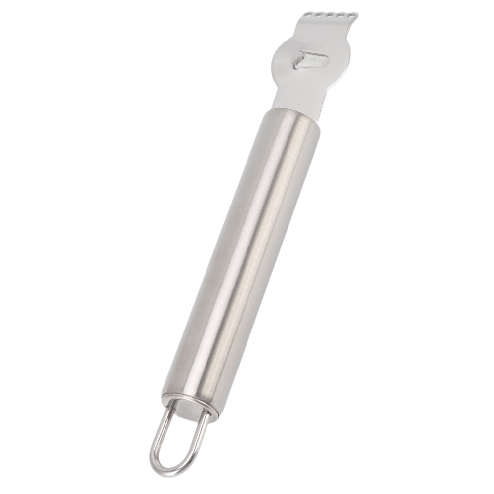 Peeler Channel Knife - Stainless Steel Lemon Peeler Silver Channel