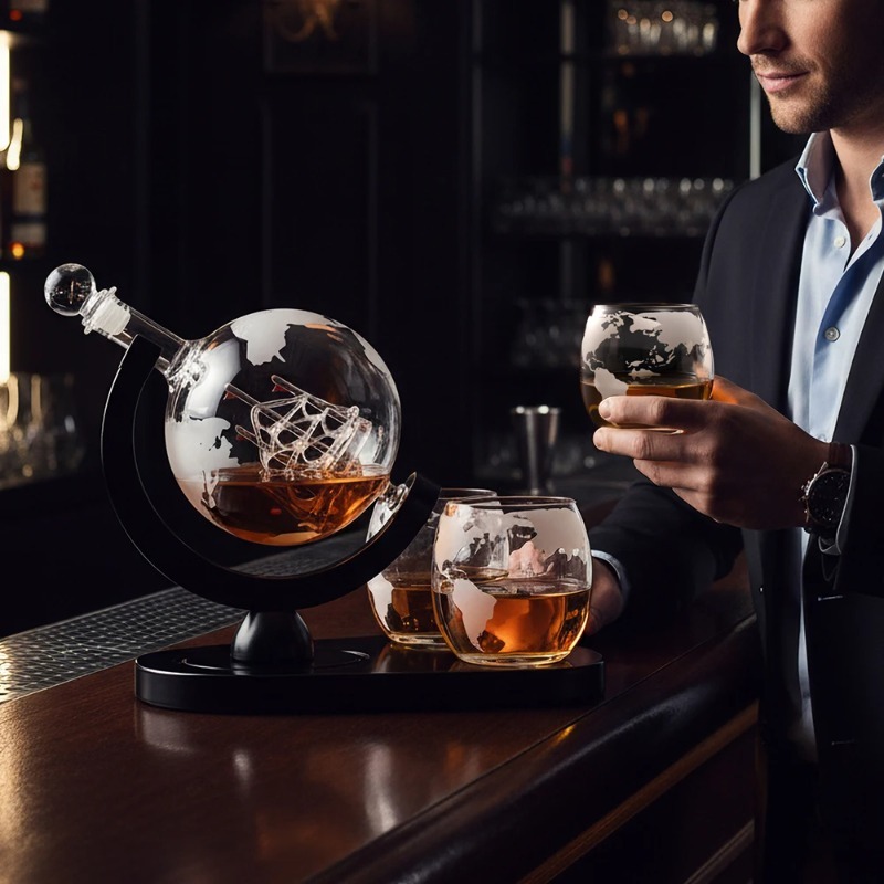 Creative Globe Decanter Set wi - Decanter Globe Set recensie en prijs