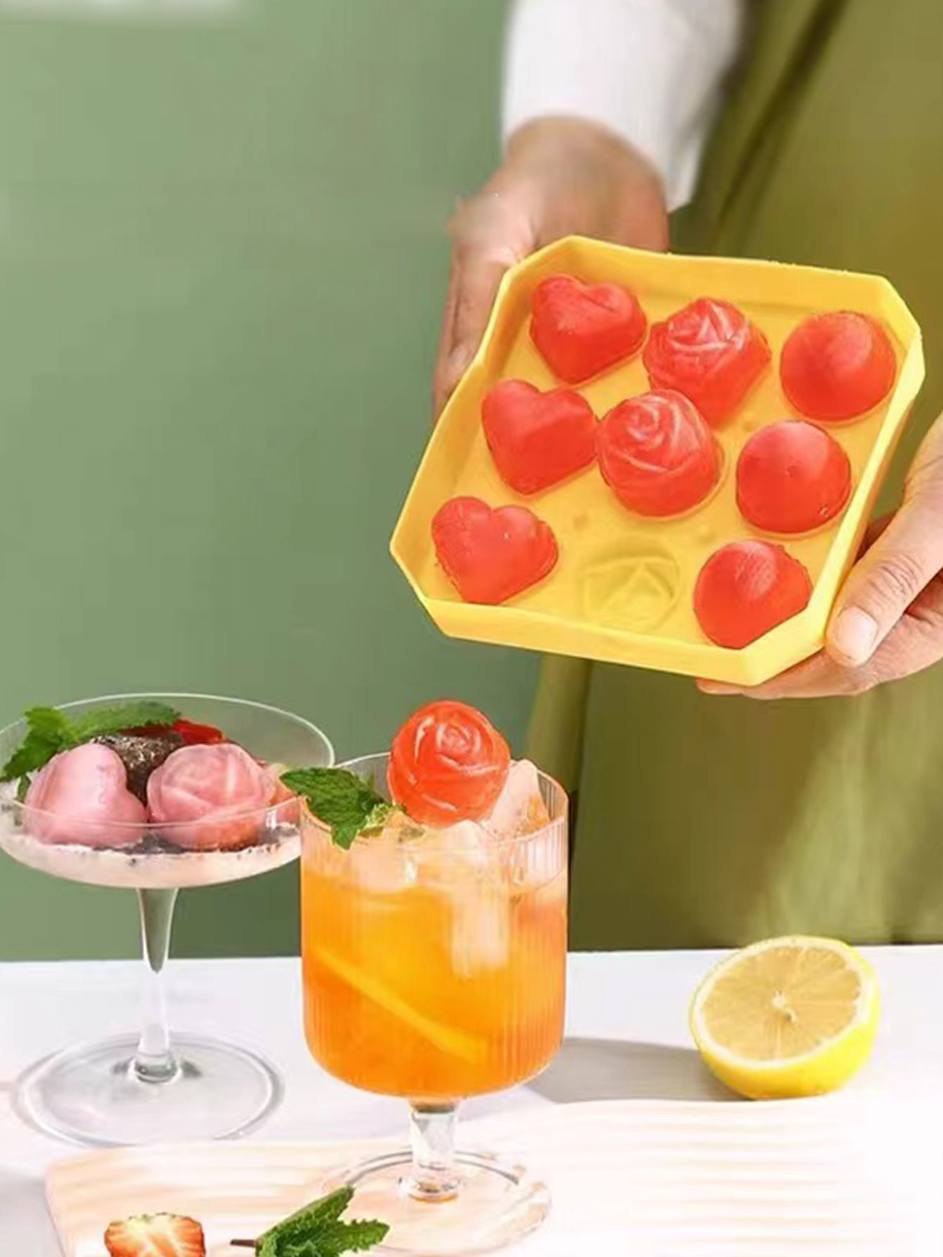 Rose Ice Cube Mold Food-Grade  - Ice Mold Sphere recensie en prijs