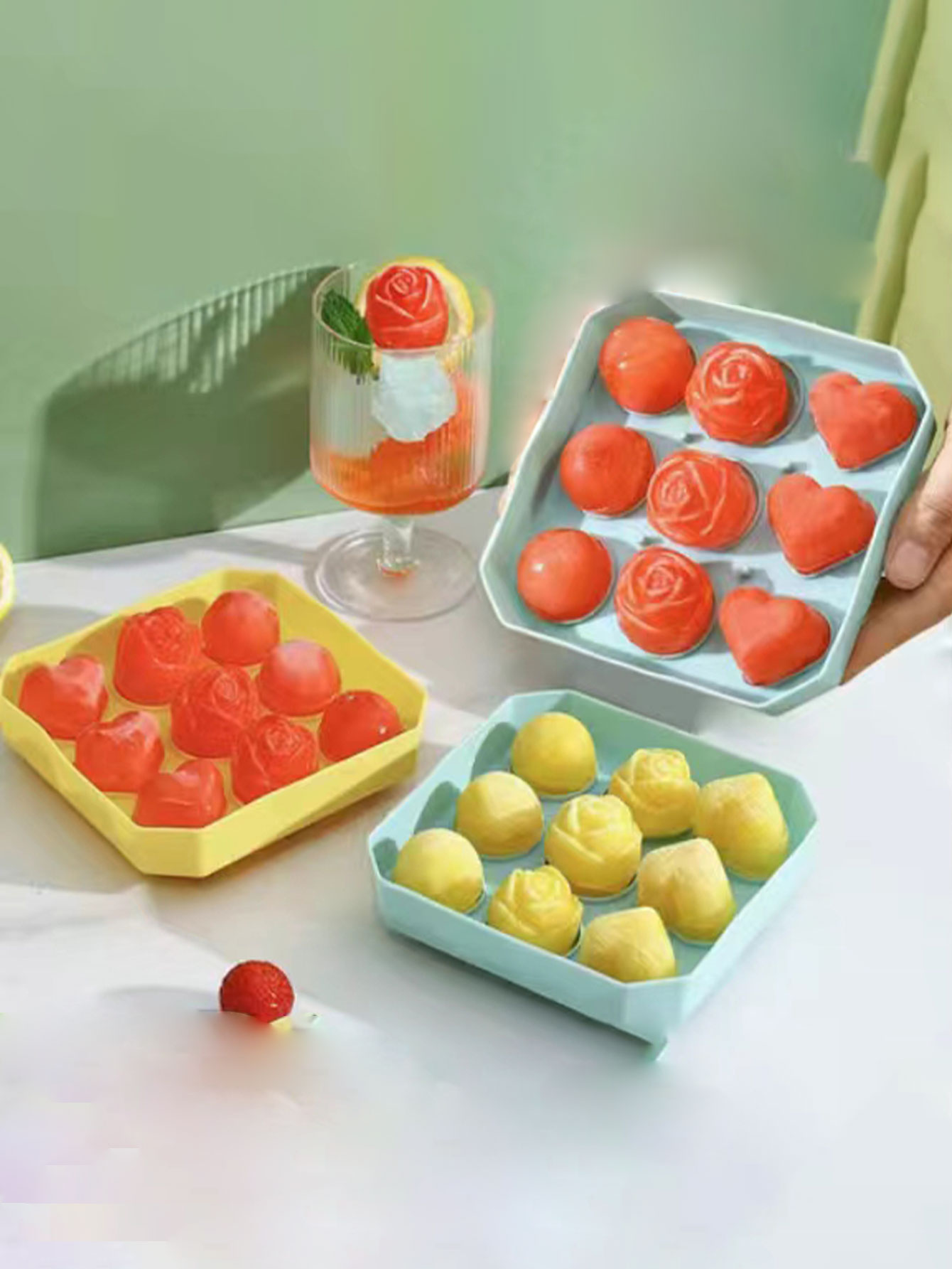Rose Ice Cube Mold Food-Grade  - Ice Mold Sphere recensie en prijs