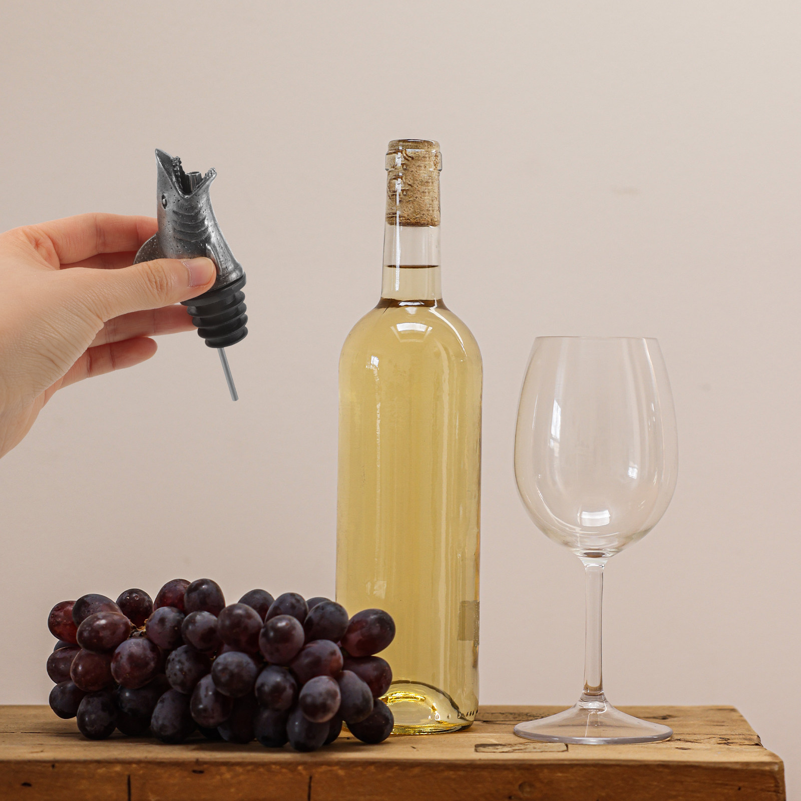 Liquor Bottle Pourer Shark Win - Speed Pourer Cap recensie en prijs