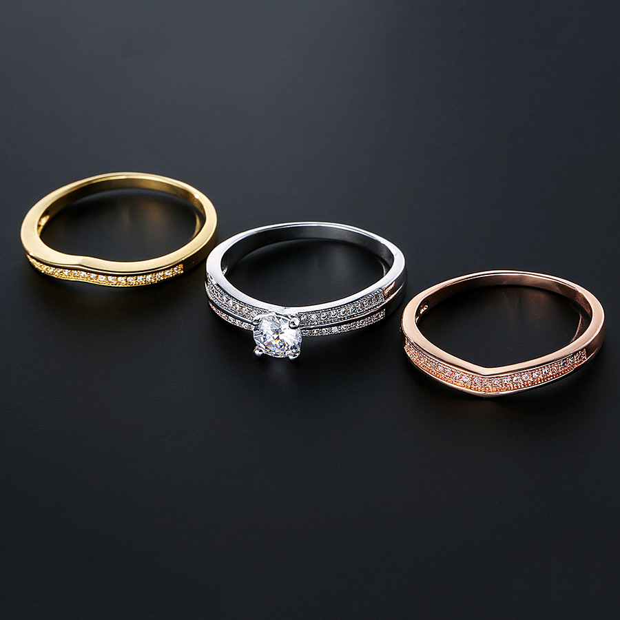 18K Multi Gold Ring 3pc Set fo - Bar Cart Gold recensie en prijs