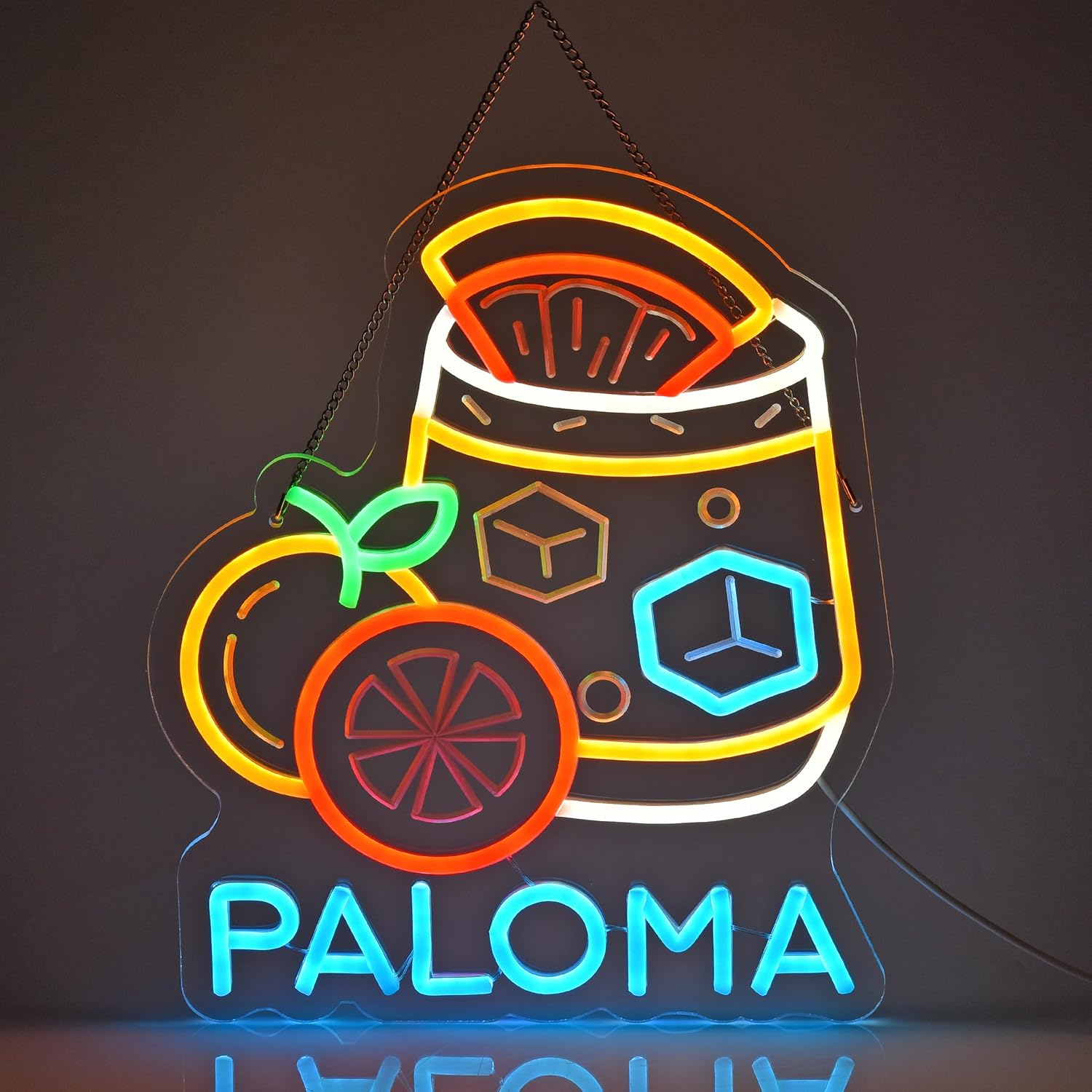 Paloma Neon Sign Wall Art Deco - Home Bar Signs recensie en prijs