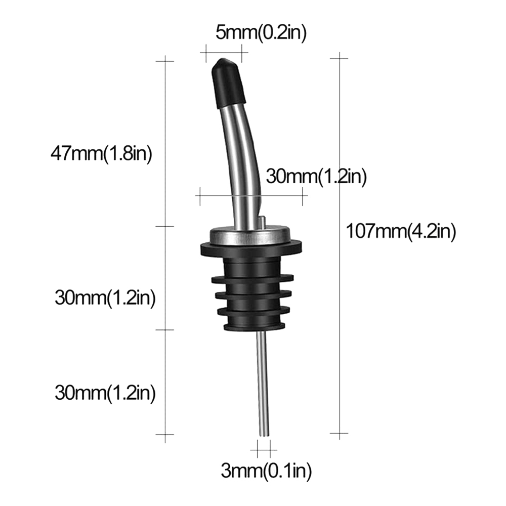 ABNL Stainless Steel Pourers,S - Speed Pourer Cap recensie en prijs