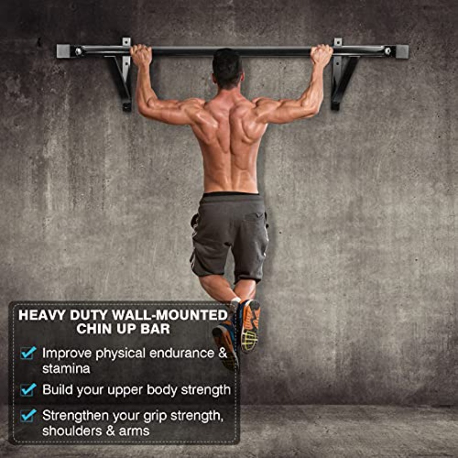 Wall Mounted Pull Up Bar for H - Home Bar And Gym recensie en prijs