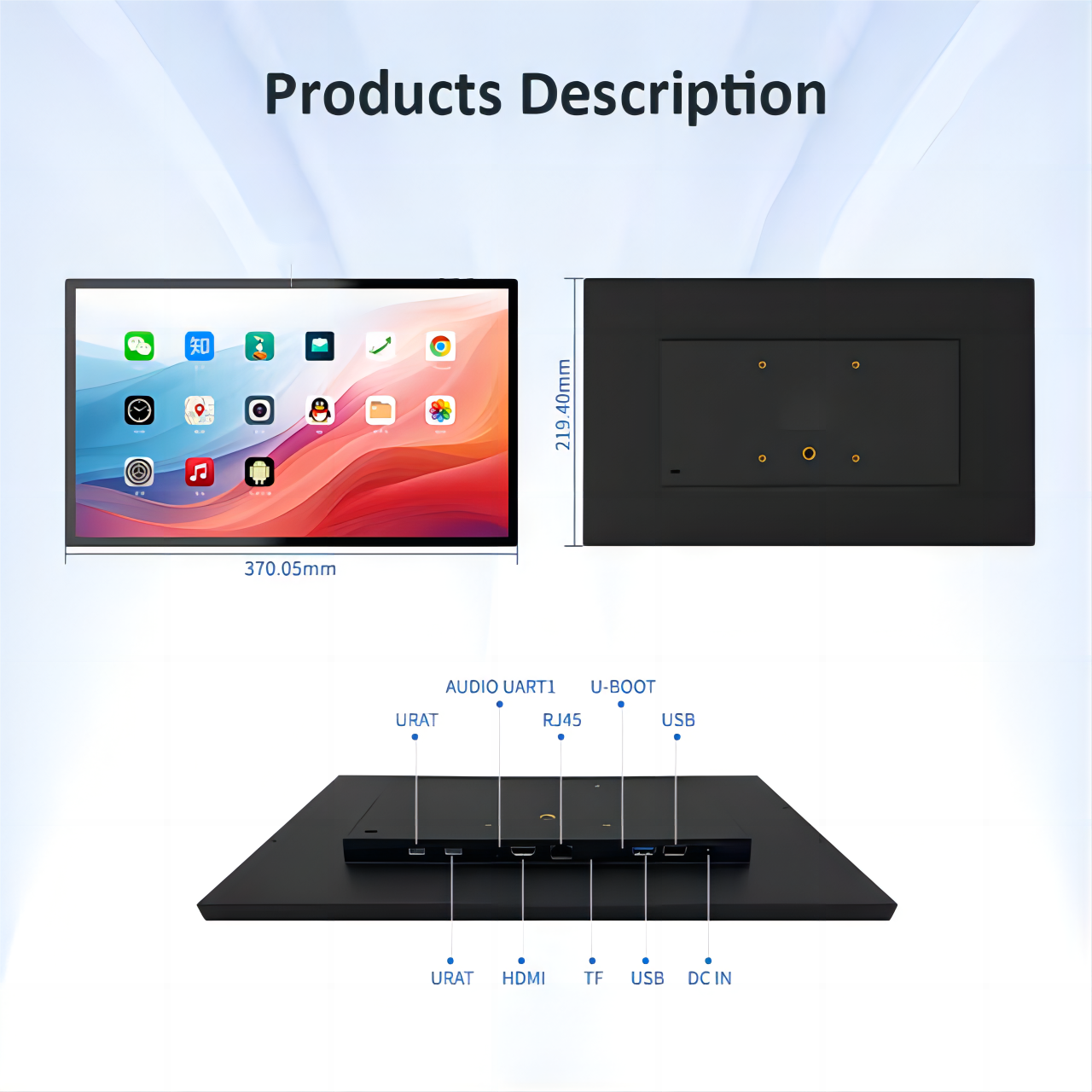 15 Inch 16:10 Wall Mount Andro - Home Bar Android recensie en prijs