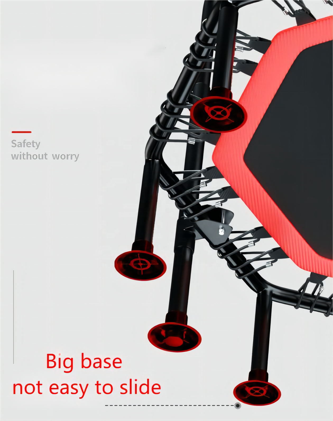 Trampoline with Adjustable Han - Home Bar And Gym recensie en prijs