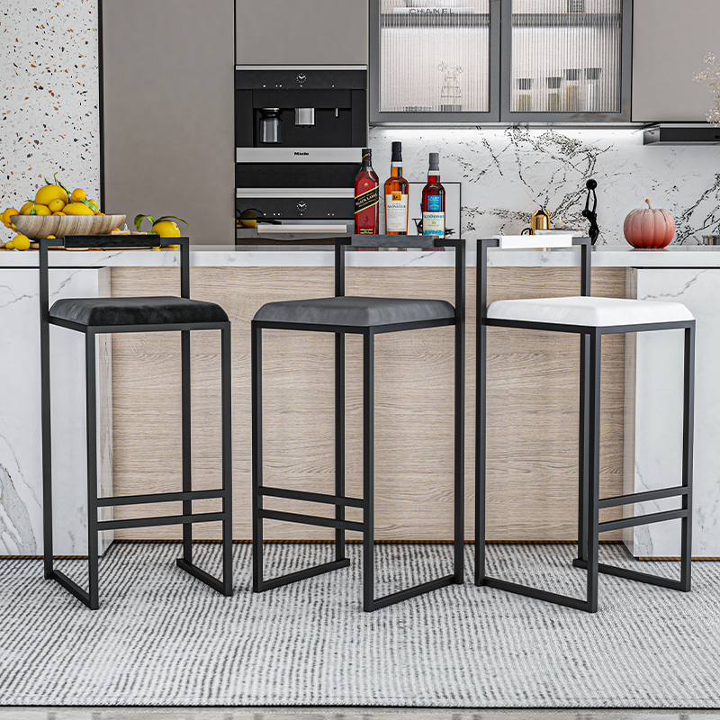 Nordic Velvet Black Bar Chairs - Home Bar Seating recensie en prijs