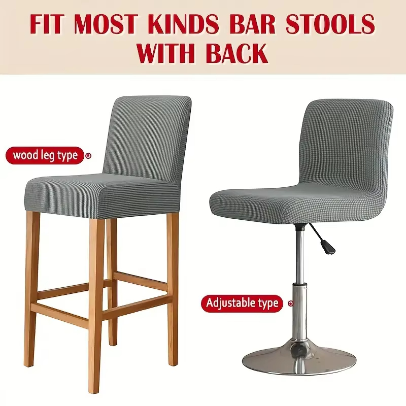 Jacquard Bar Stool Chair Cover - Home Bar Seating recensie en prijs