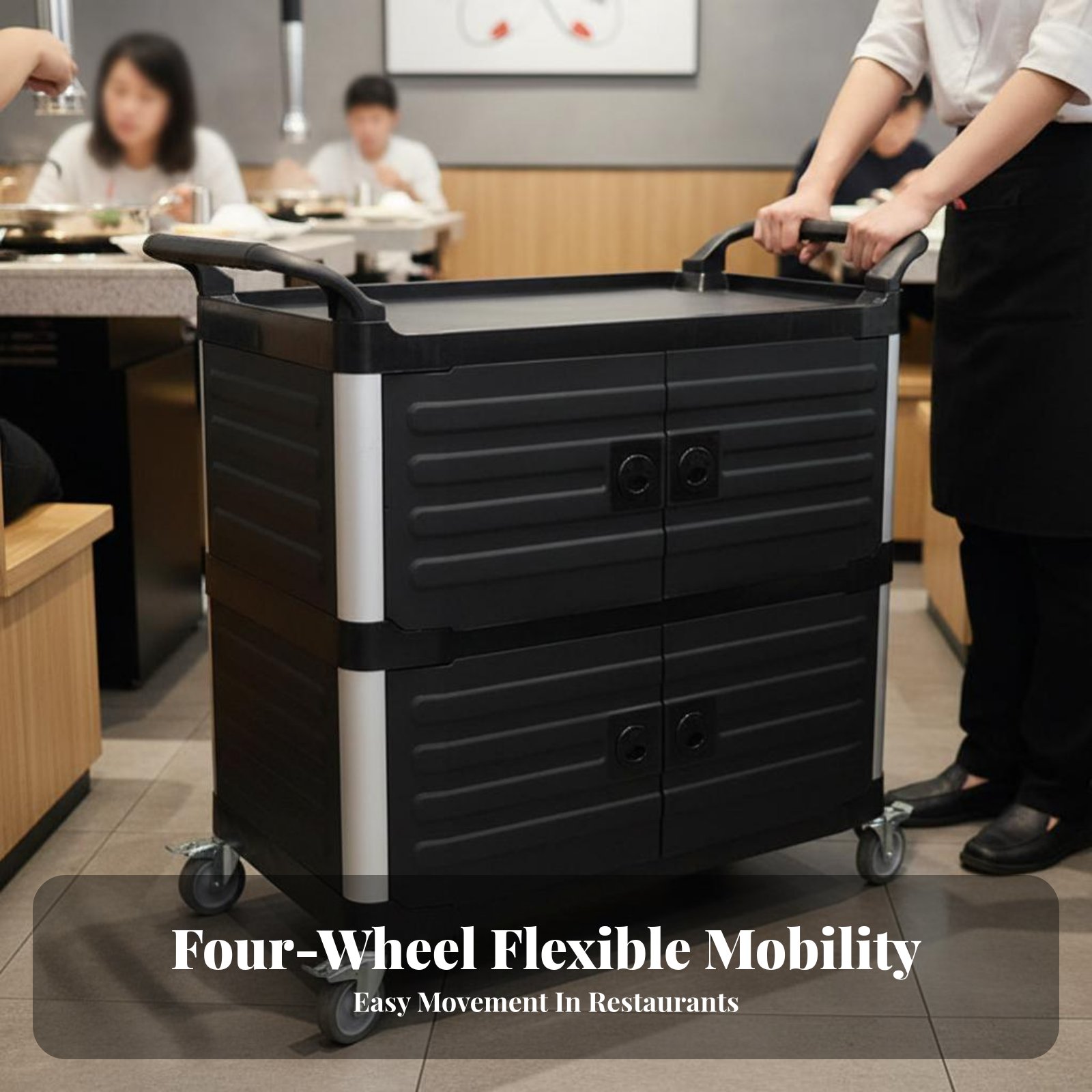 3-Tier utility Cart with caste - Home Bar Shelf recensie en prijs