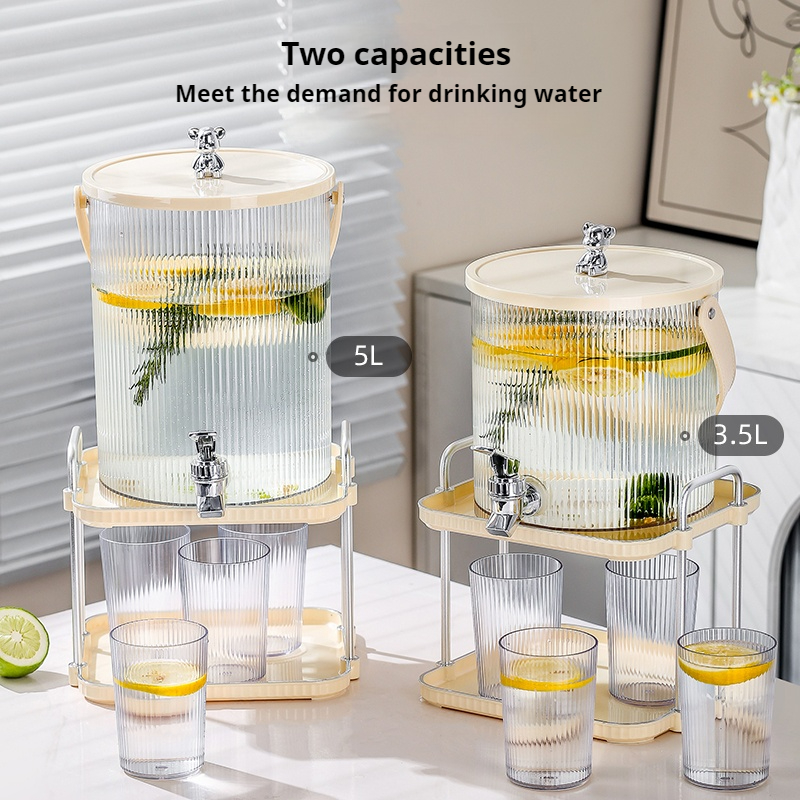 5L/3.5L Cold Water Kettle with - Citrus Juicer Bar recensie en prijs