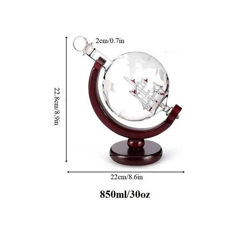 30Oz Whiskey Globe Decanter 85 - Decanter Globe Set recensie en prijs