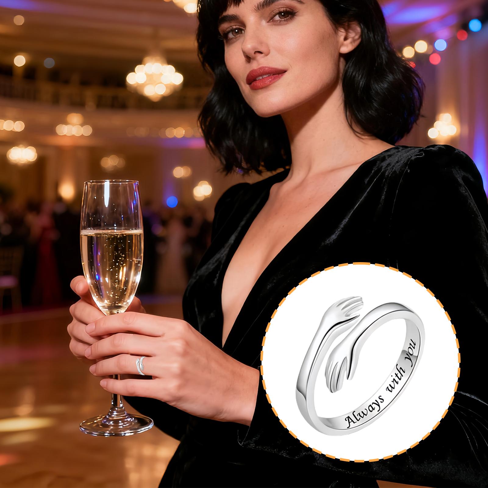 Hug Ring Adjustable Jewelry Su - Home Bar Android recensie en prijs