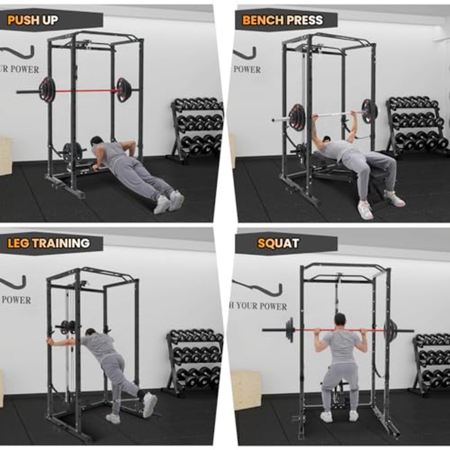 1600 Lbs Power Rack for Home G - Home Bar And Gym recensie en prijs