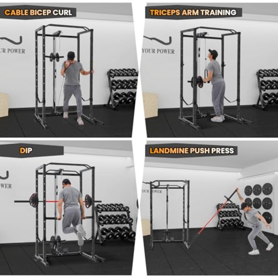 1600 Lbs Power Rack for Home G - Home Bar And Gym recensie en prijs