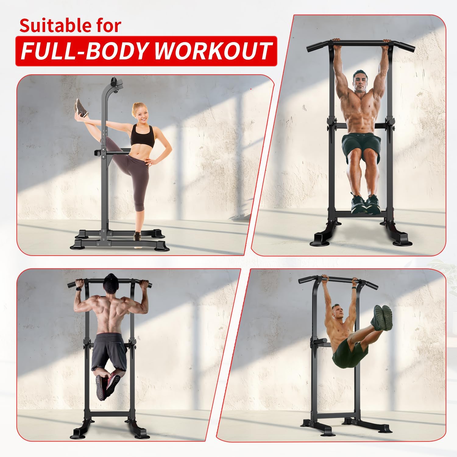 Adjustable Height Pull Up Bar  - Home Bar Stand recensie en prijs