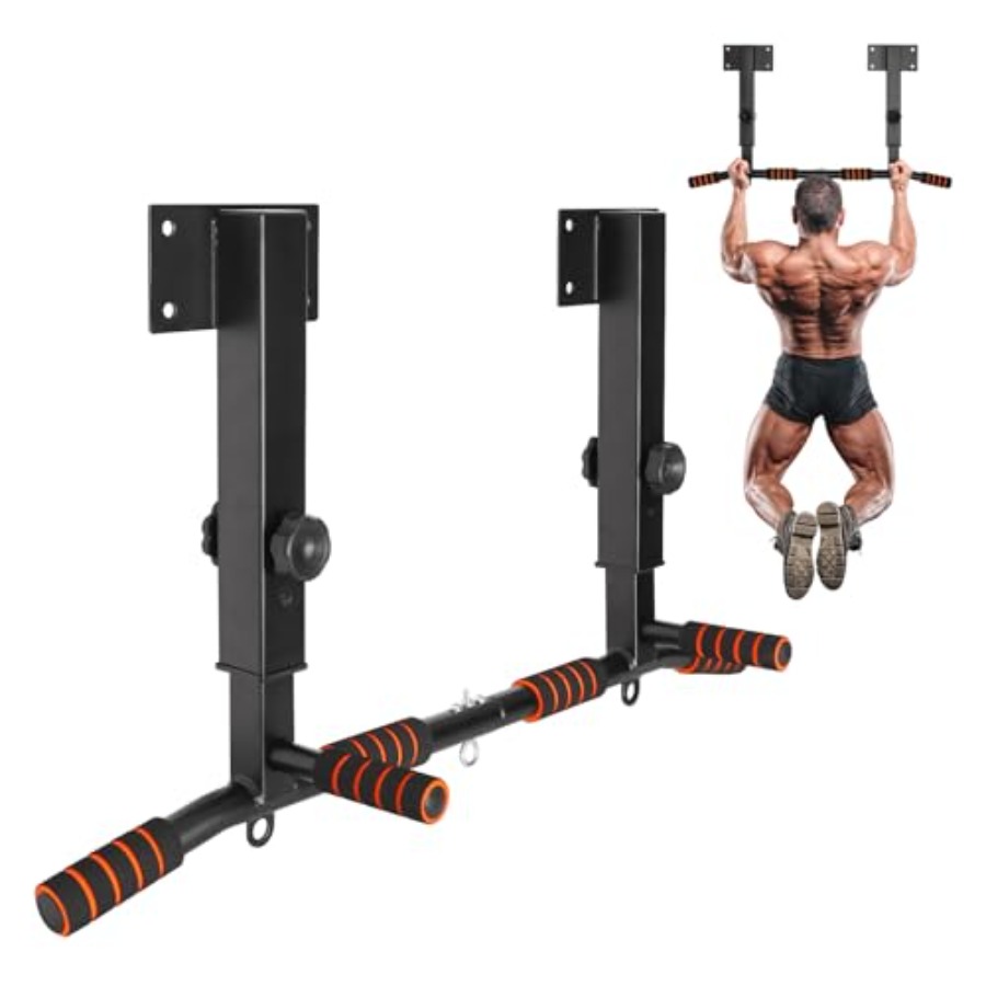 Wall Mounted Pull Up Bar Adjus - Home Bar And Gym recensie en prijs
