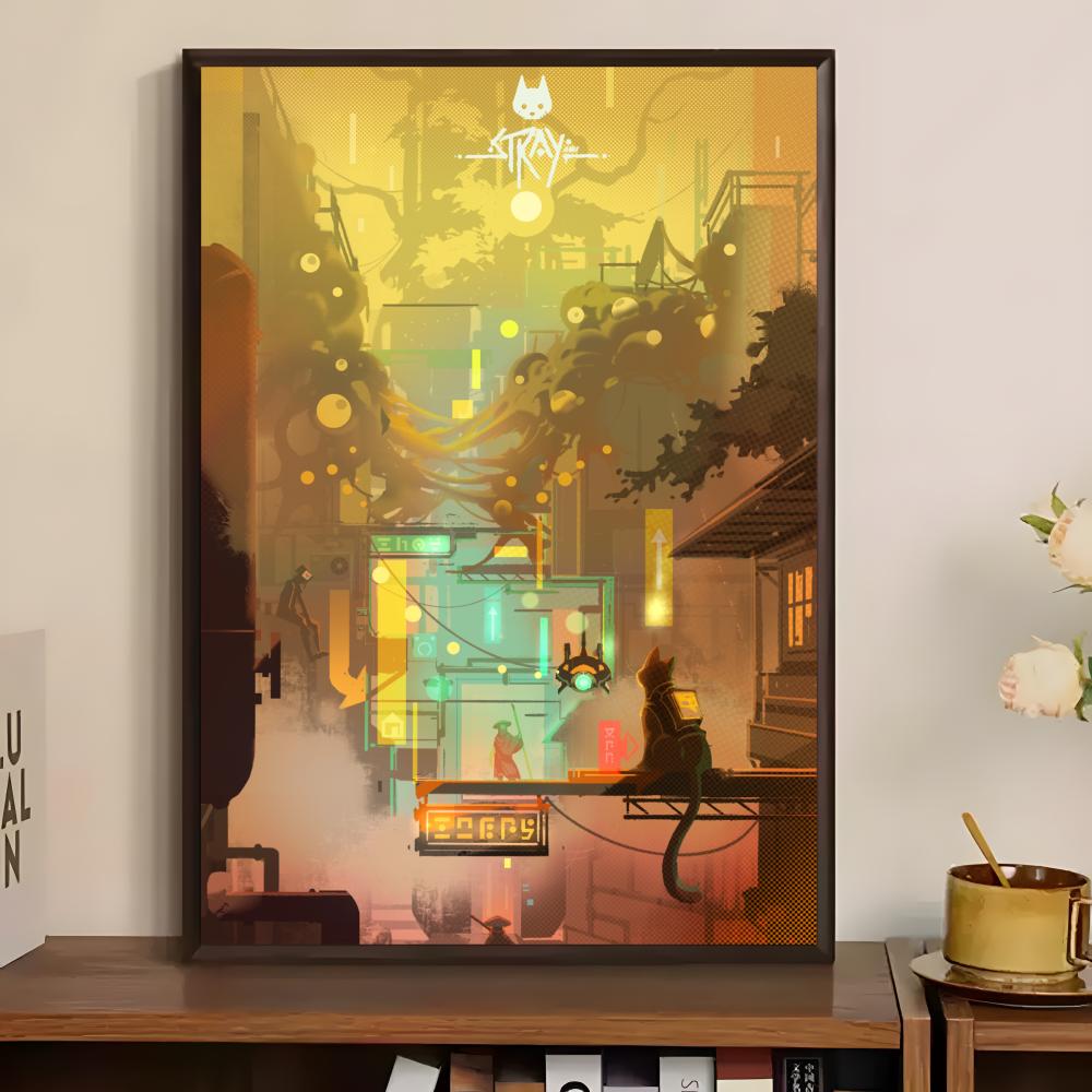 Game S-Stray Poster Paper Wall - Home Bar And Theater recensie en prijs