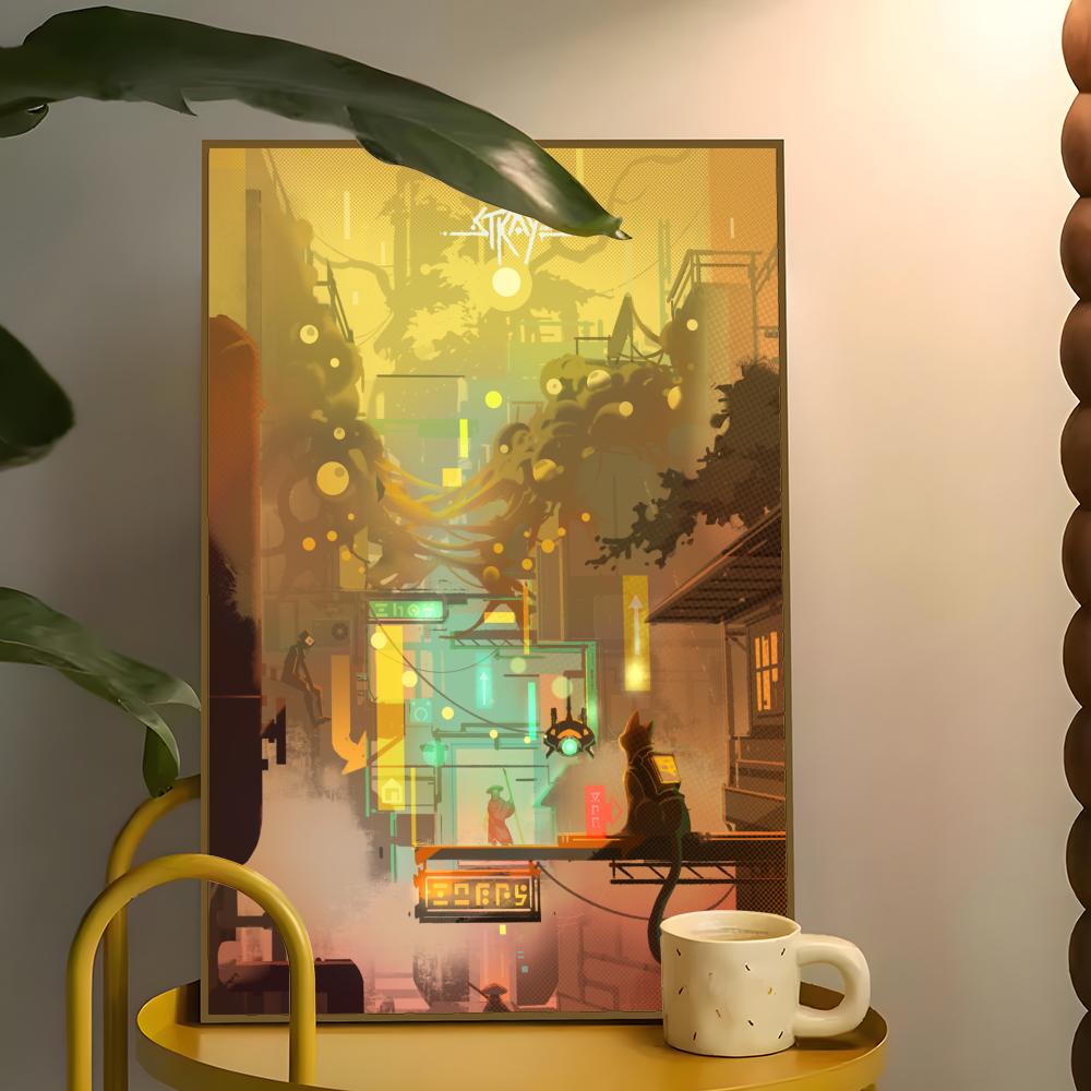 Game S-Stray Poster Paper Wall - Home Bar And Theater recensie en prijs