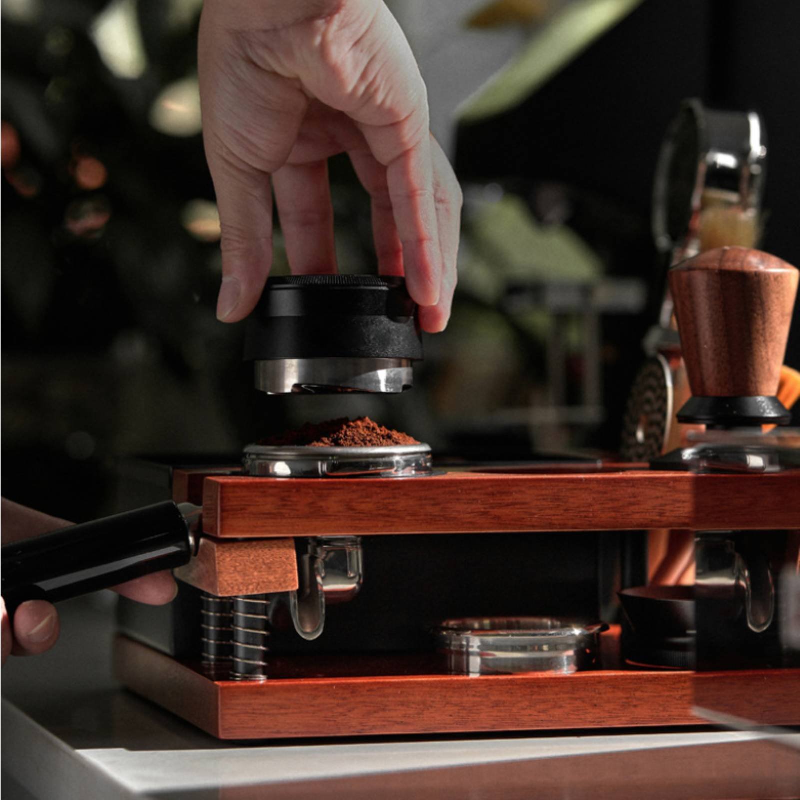 Wood Tamping Station Multi-Fun - Home Barista recensie en prijs