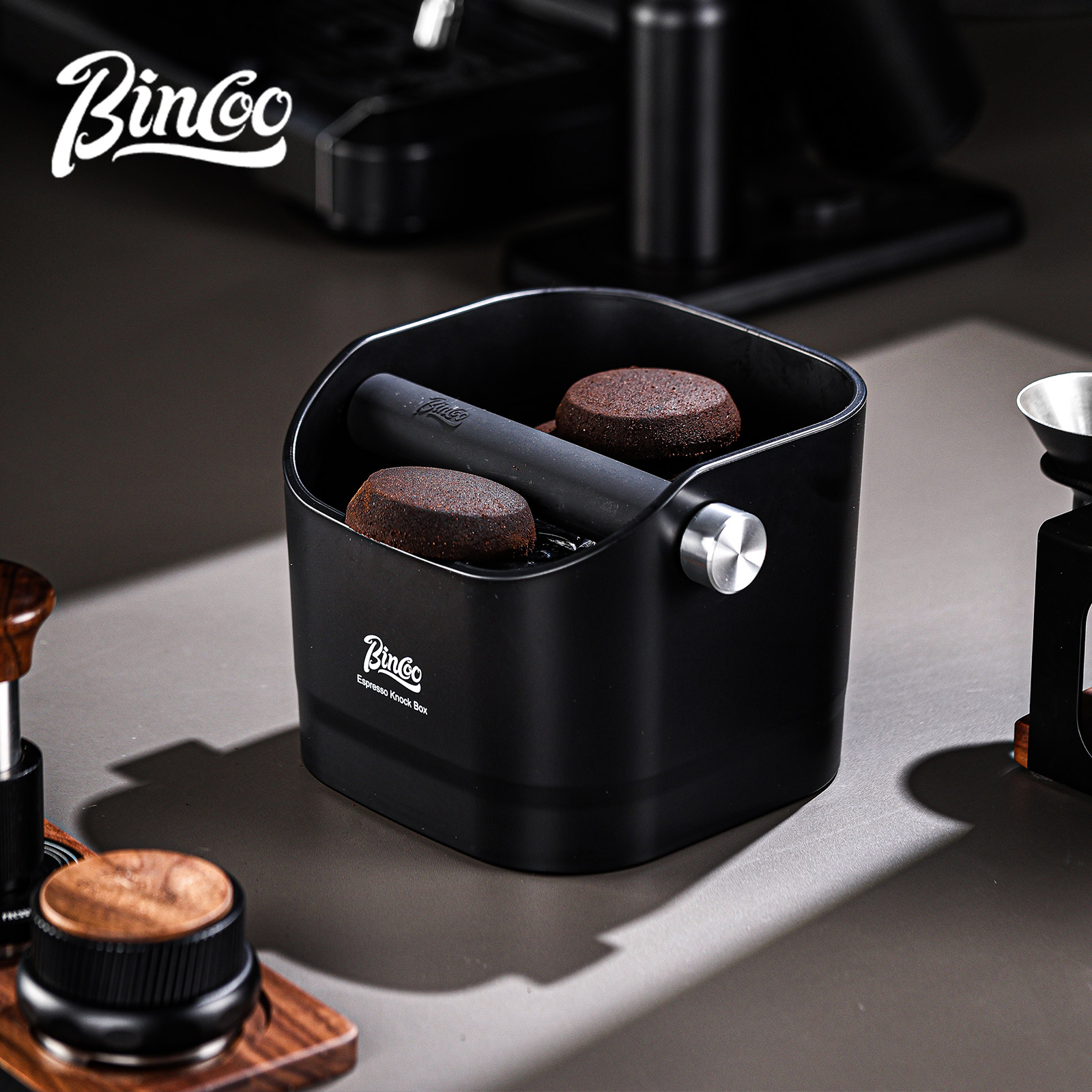 Bincoo 1.6L Square Coffee Knoc - Home Bar Setup recensie en prijs