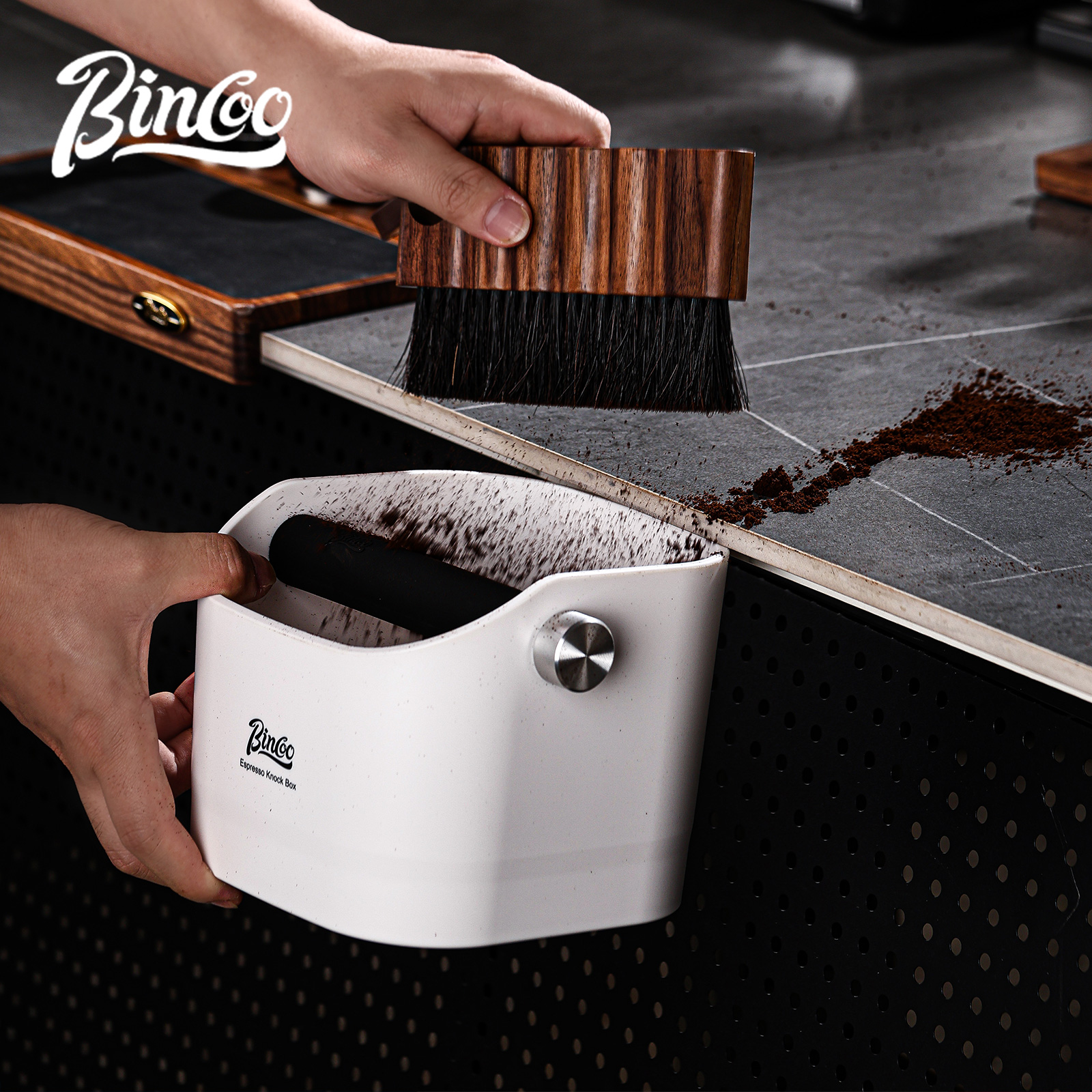 Bincoo 1.6L Square Coffee Knoc - Home Bar Setup recensie en prijs