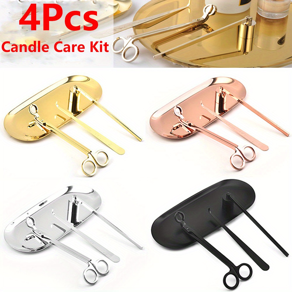 4pcs/set Luxury Candle Care Ki - Home Barber recensie en prijs