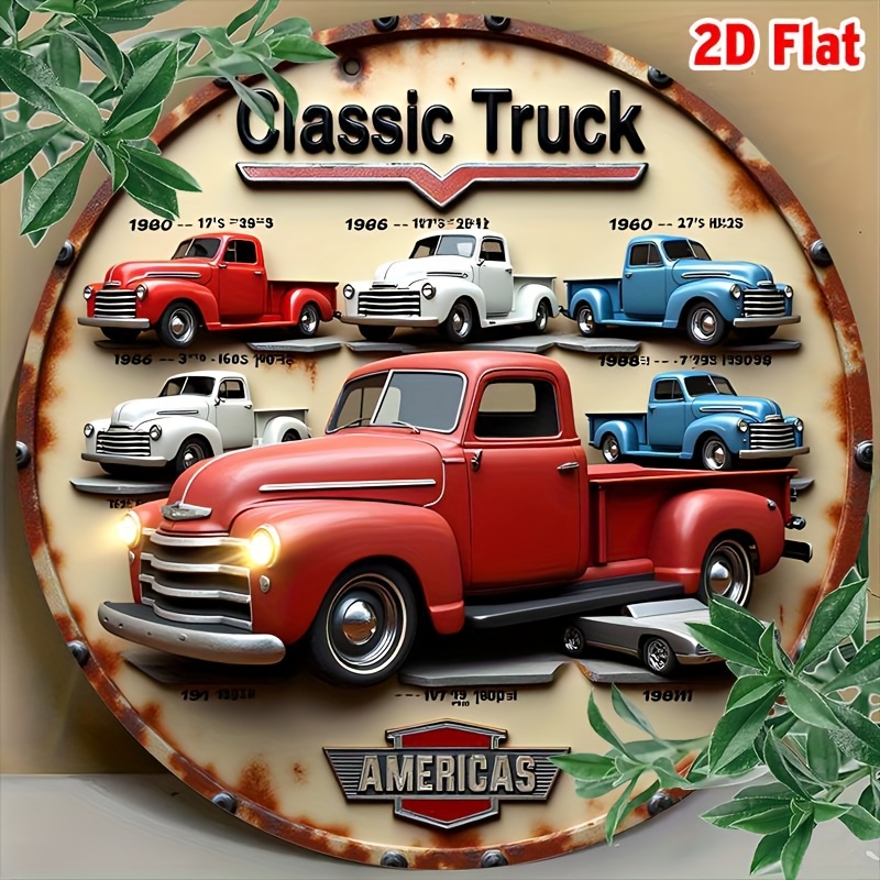 Round Metal Tin Sign Wall Deco - Home Bar Accessories recensie en prijs