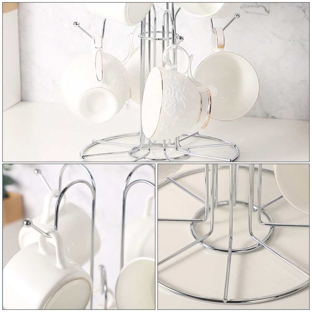 1Pcs Sleek Mug Storage Rack Ru - Home Bar Stand recensie en prijs