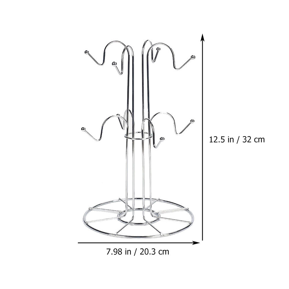 1Pcs Sleek Mug Storage Rack Ru - Home Bar Stand recensie en prijs