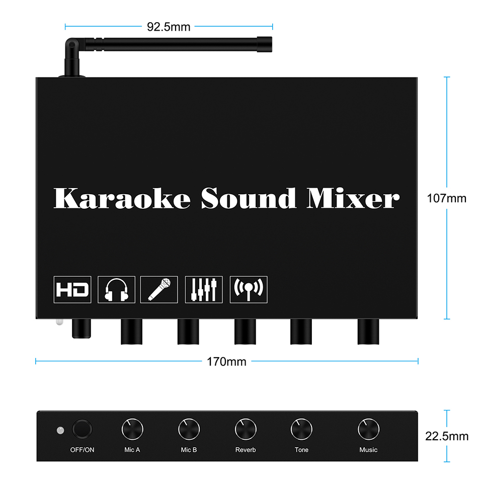 HDMI Karaoke Player Mixer Home - Home Bar And Theater recensie en prijs