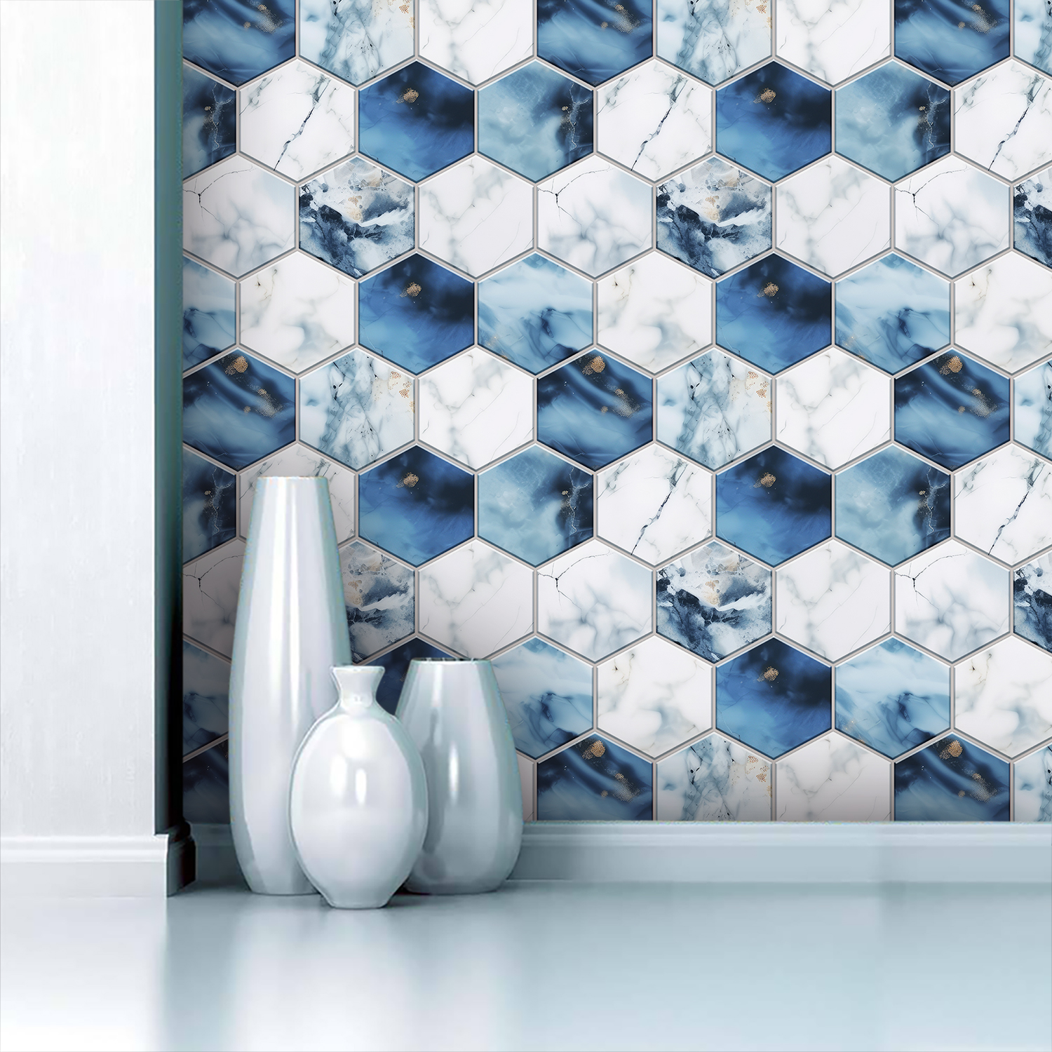5 Styles Flat Hexagon Marble E - Home Bar Sink recensie en prijs