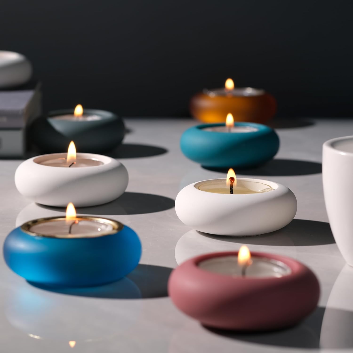 Handcrafted Pebble Tealight Ca - Home Bar Set recensie en prijs