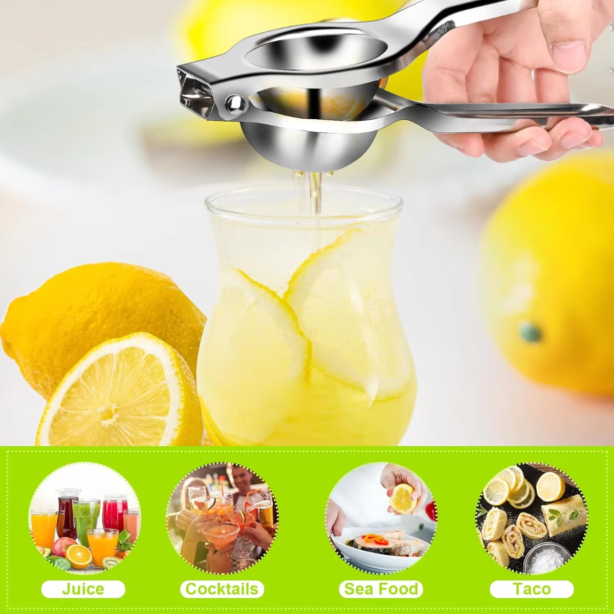 1/2/3pcs Stainless Steel Lemon - Citrus Juicer Bar recensie en prijs
