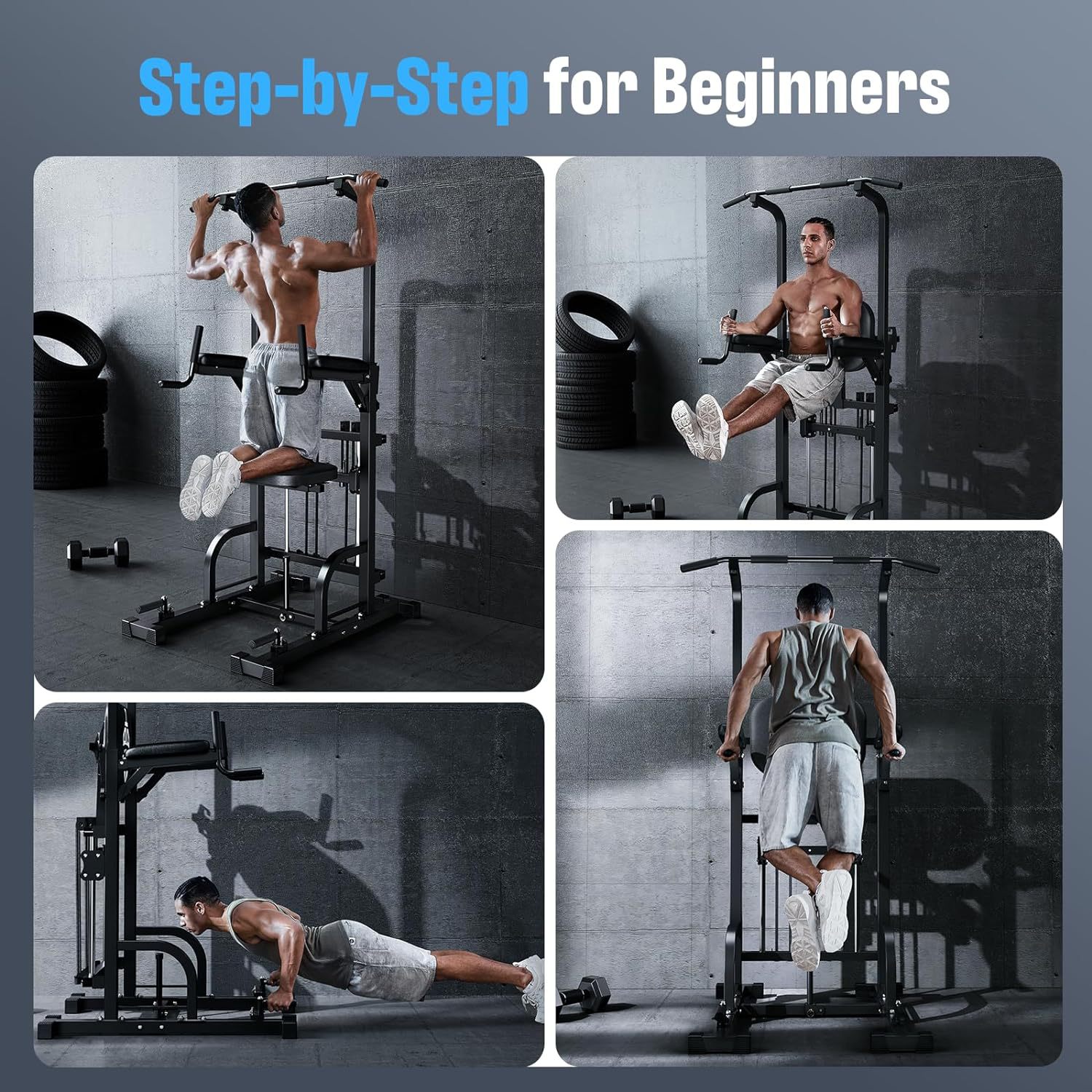 Power Tower Pull-Up Dip Statio - Home Bar And Gym recensie en prijs