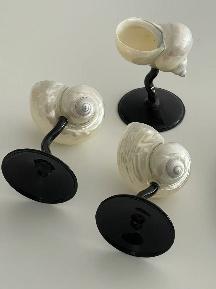 Natural Conch Wine Glass Bar a - Home Bar Setup recensie en prijs