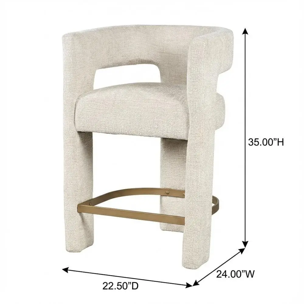 Gwen Natural Upholstered Count - Home Bar Seating recensie en prijs