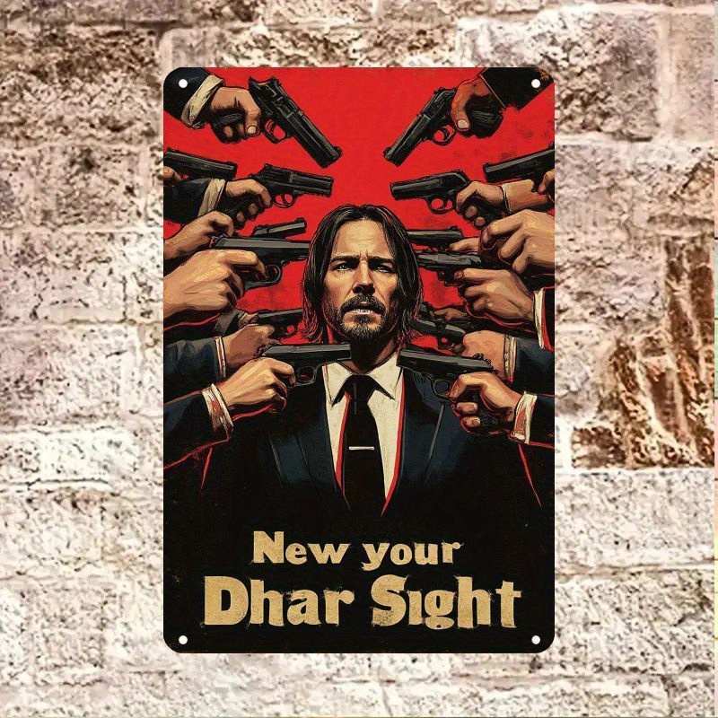 ,  John Wick Inspired Metal Po - Home Bar And Theater recensie en prijs