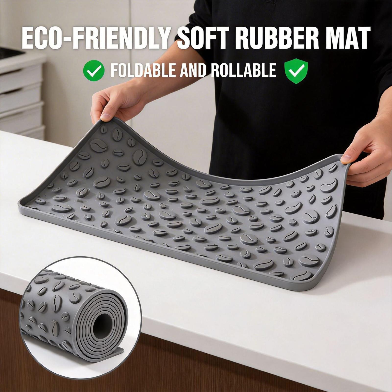 Silicone Coffee Bar Mat 16x8 I - Bar Mat Rubber recensie en prijs