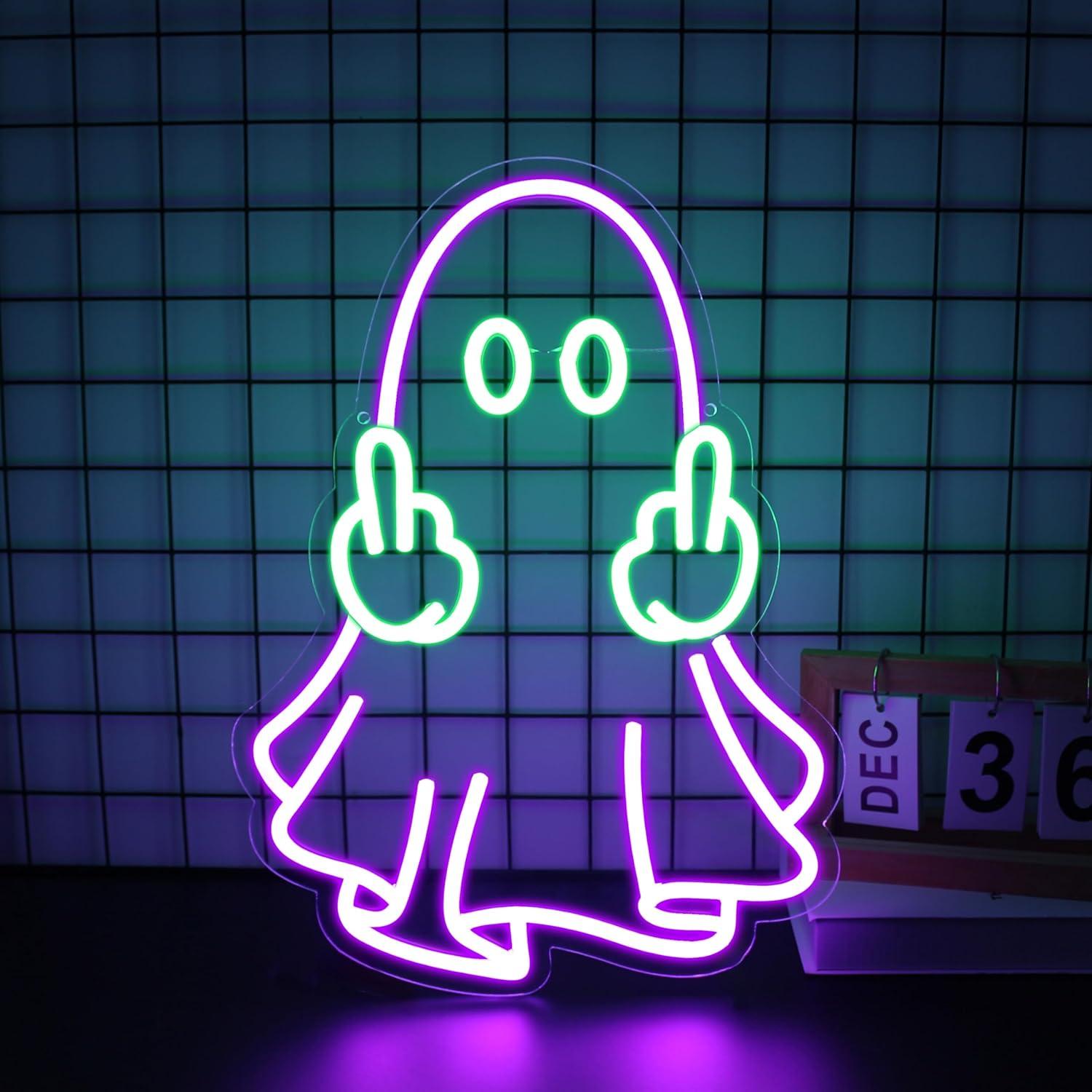 Ghost Neon Sign USB Powered LE - Home Bar Signs recensie en prijs