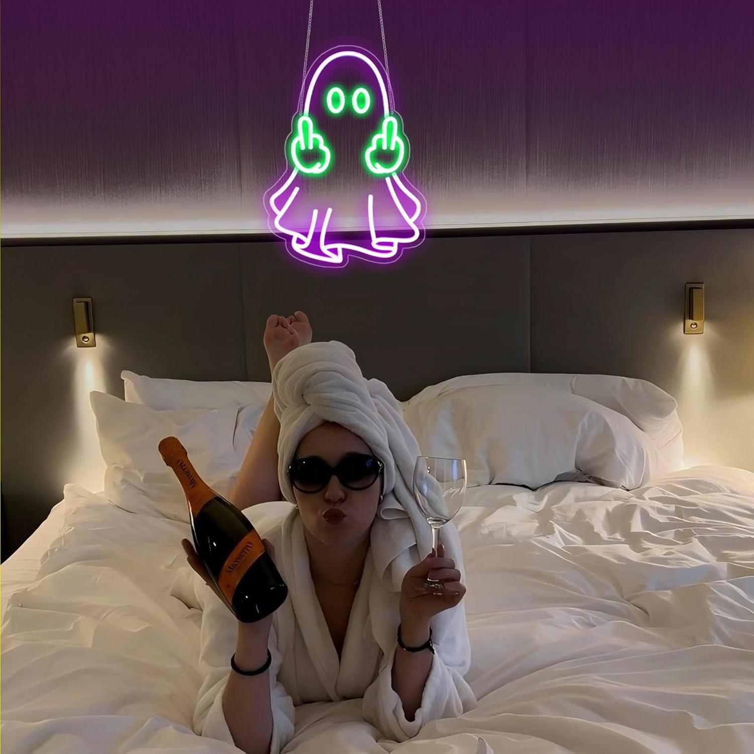 Ghost Neon Sign USB Powered LE - Home Bar Signs recensie en prijs