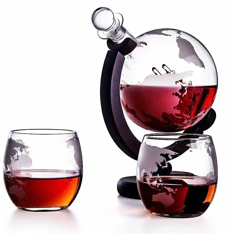 Whiskey Glass Set Crystal Glob - Decanter Globe Set recensie en prijs