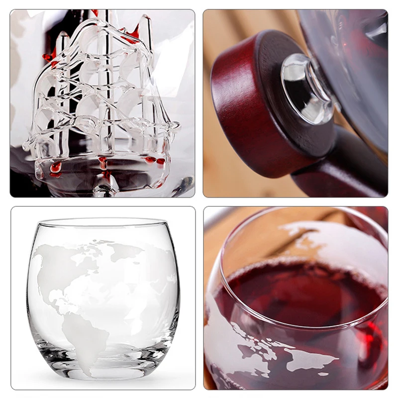Whiskey Glass Set Crystal Glob - Decanter Globe Set recensie en prijs