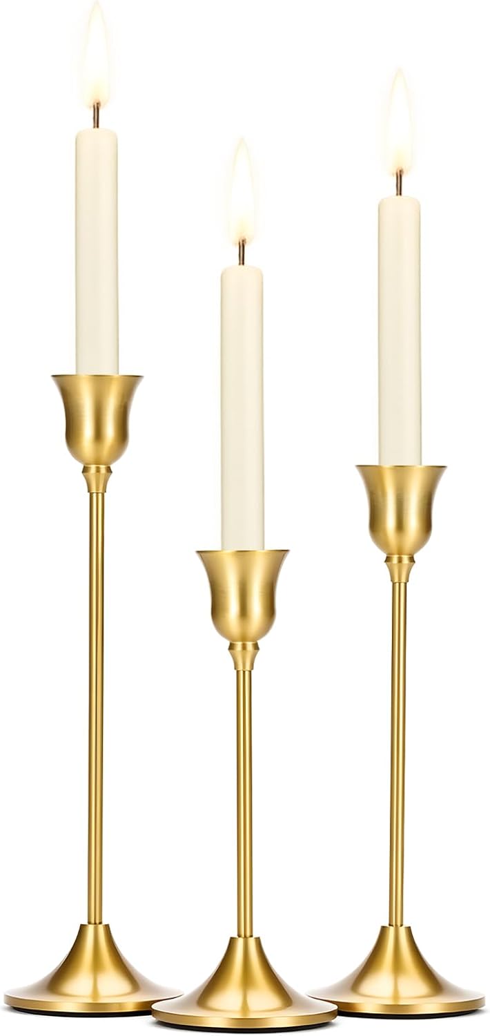 Vintage Brass Gold Taper Candl - Home Bar Set recensie en prijs